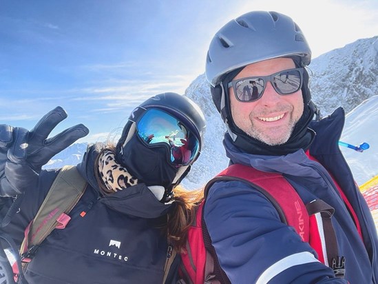 Laura and Steve - New Years skiing 2022/23 ⛷️