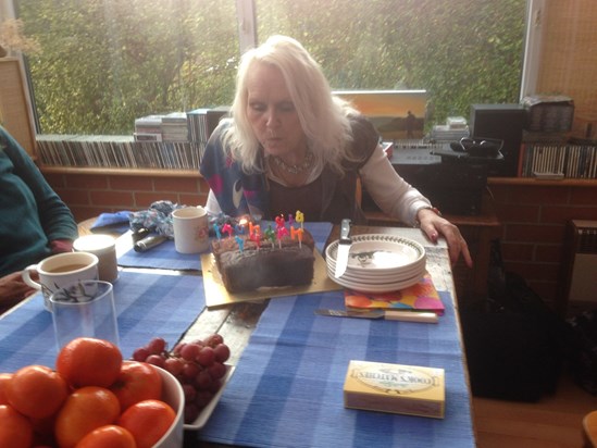 Carol's birthday celebrations