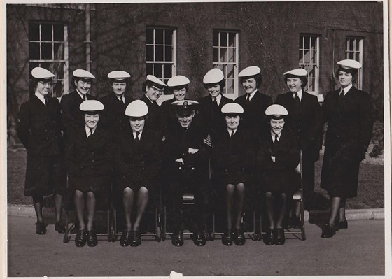 Pauline and Friends in the WRNS