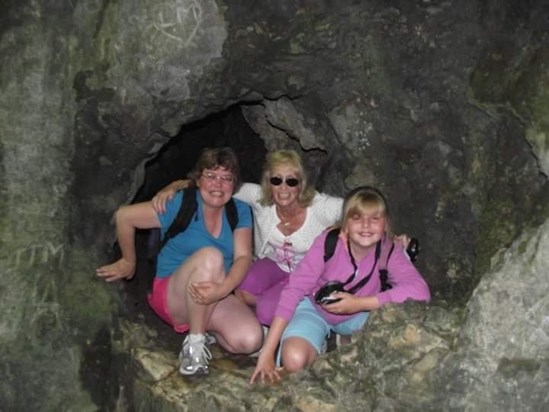 Three Generations in a Cave in France