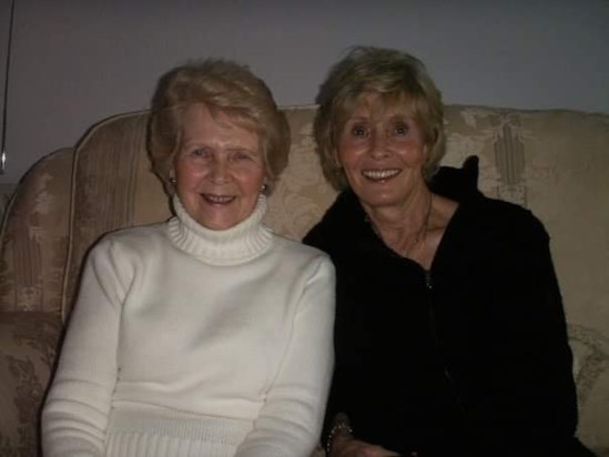 Pauline and her sister, Darlene