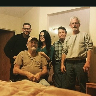 Niece Kelley, With Jaun, Son Kevin, Son David, Son Chuck