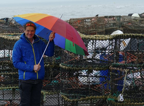 Garry on Holiday at Barton-On-Sea