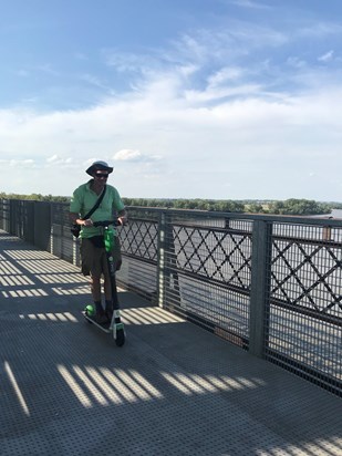 Scooting across the Arkansas/Tennessee State Line