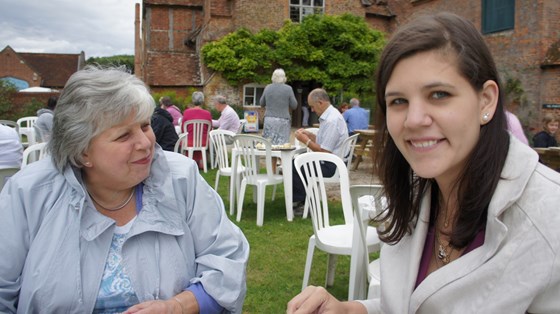 Afternoon tea at The Vyne, August 2011