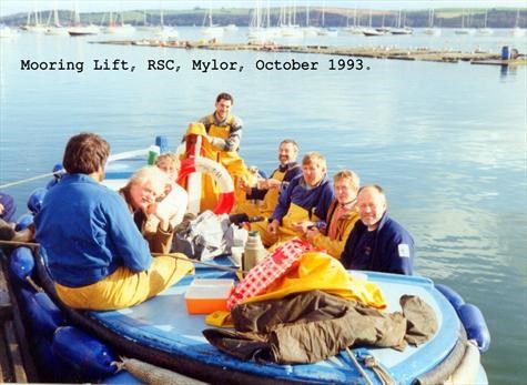 Mooring Lift, RSC, Mylor, October 1993.