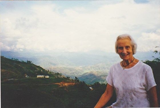 Peggy in the Himalayas