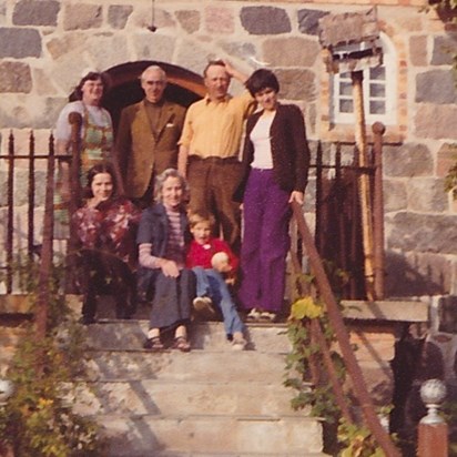 A holiday visiting Anne and Sean in Denmark in 1976