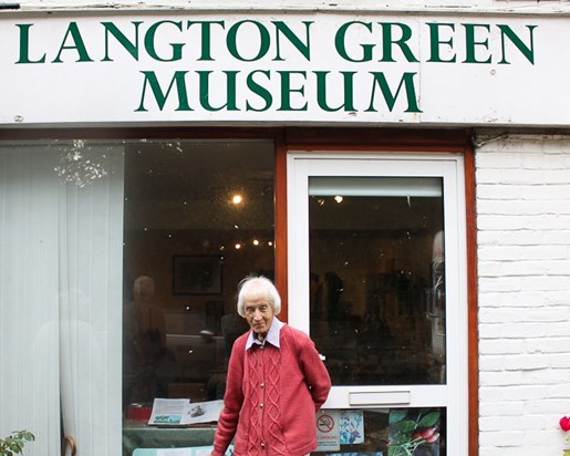 Langton Green Museum set up by Peggy Bradley