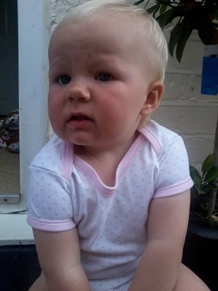 15.07.12 this was the last time me & my princess played in the garden & the last pic i took of her