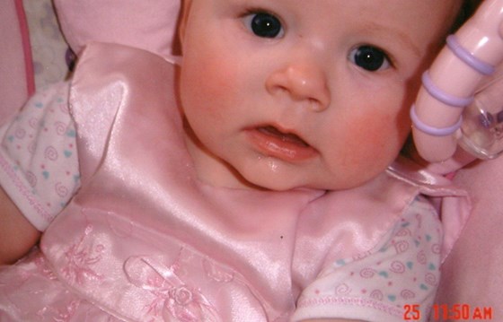 perfect little girl skye's first christmas 2011