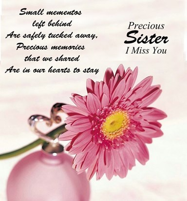 Thinking of you my sisterHelen and missing you always.Love Anne  xxxxx