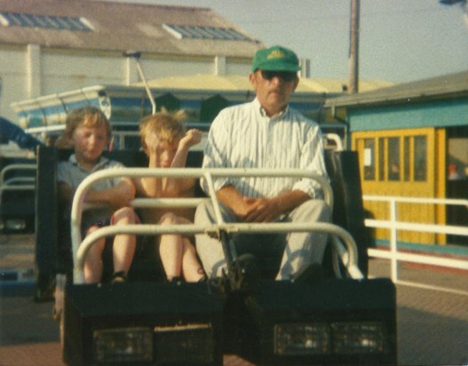 Dad, Jim, John (on holiday)
