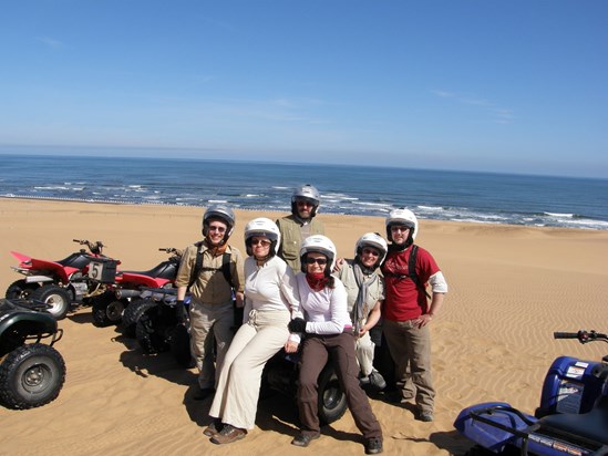 Namibia Namib Desert Nat Cathy John Rachael Mary Barny