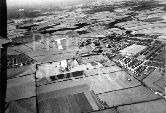 RAF Thornaby on Tees 1939 1945 Aerial Photograph