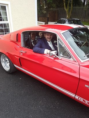 Jordans ( 67 )mustang for our wedding always with us Son 