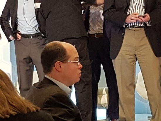 Richard at Law Conference in Madrid, April 2018