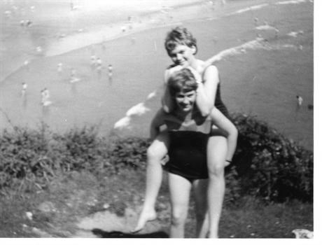 Marg & Wendy at Caswell 1964