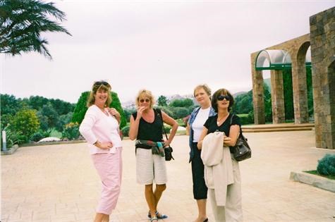 Anne, Mum, Sue & Jill in Spain