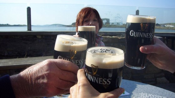Mum loved the Guinness