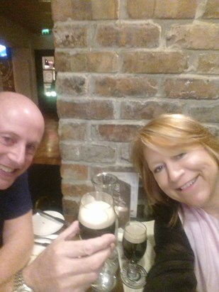 Barbara and Martin in Dublin 