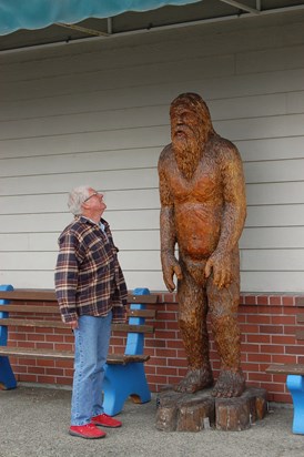 Roger in Sedro Woolley, WA.  Meeting to know Sasquatch aka Bigfoot.