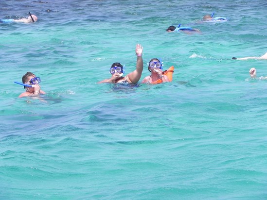 Snorkelling in Jamaica
