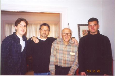 Max, Dad, Jerry & Ben