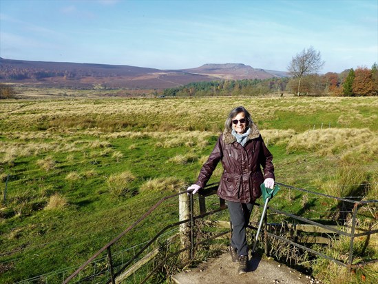 Linda at Longshaw Estate on November 6th 2020