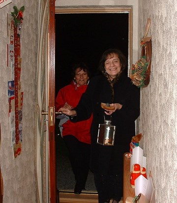 With Margaret- Letting in the New Year