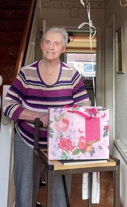 Maureen on her 86th Birthday 