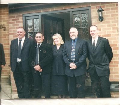 tony with his brothers & sister