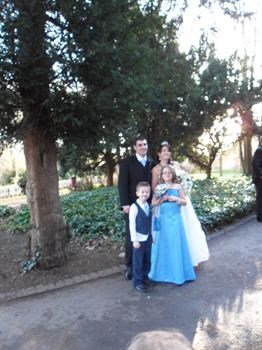 scott,emma,ellie,tom 1 at wedding