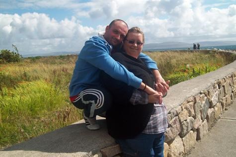 me and tob in Ireland 2011