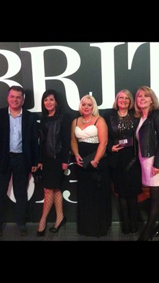 Lorraine  at the Brits - One amazing lady and a fantastic friend  !!! 