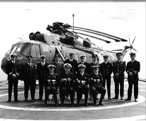 1975 814 NAS, Trial Gypsum Team, HMS TIGER