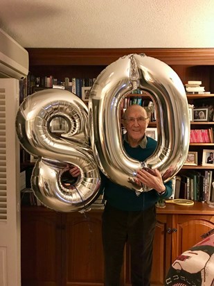 Dad/John's 80th birthday party - 2018
