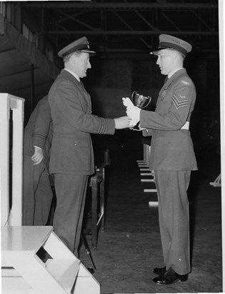 1965 RAF Topcliffe Aircrew Training Leadership Trophy April