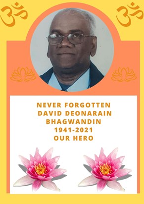 Funeral Service for David Deonarain Bhagwandin