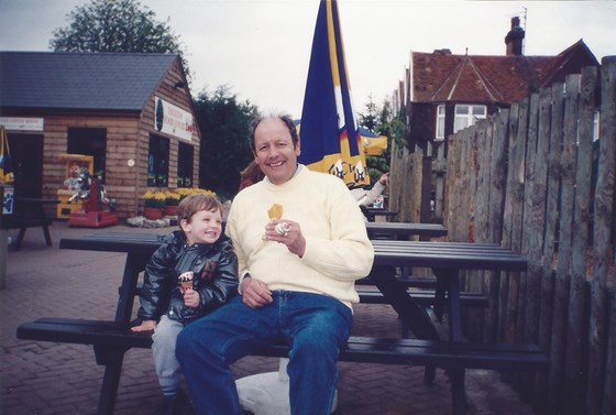 Josh with grandad x