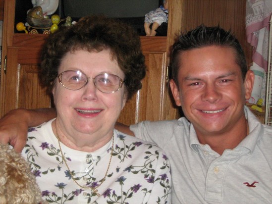 Grandma Wanda & Jacob M. Duckett; Easter 2008