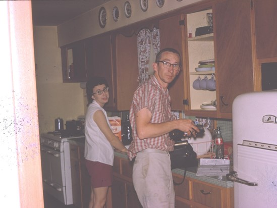 Billy & Wanda Rainer, 1964, Springfield, Missouri