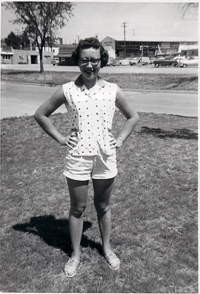 Wanda K. Egnew, age 17, 1955, Wichita, KS