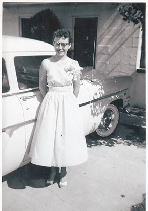 Wanda Kay Rainer, July 1955, Honeymoon