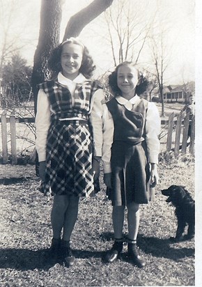 Sisters: Clydene & Wanda K. Egnew, Henryetta, Oklahoma