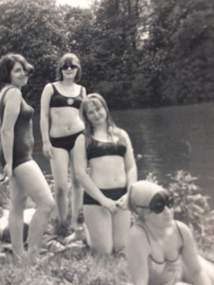 Helen, Frances, Sally and Jennifer around 1965