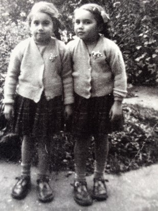 Helen and Claire around 1953