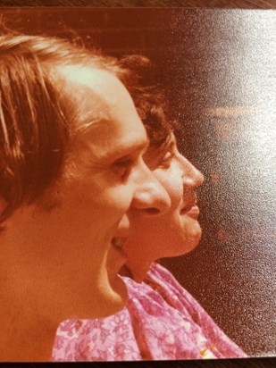 Helen and her husband about 1980