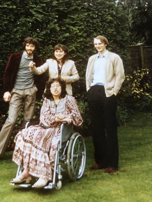 Rick, Claire, Helen and her husband around 1970