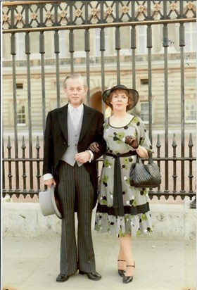 Buckingham Palace Garden Party in July 1980